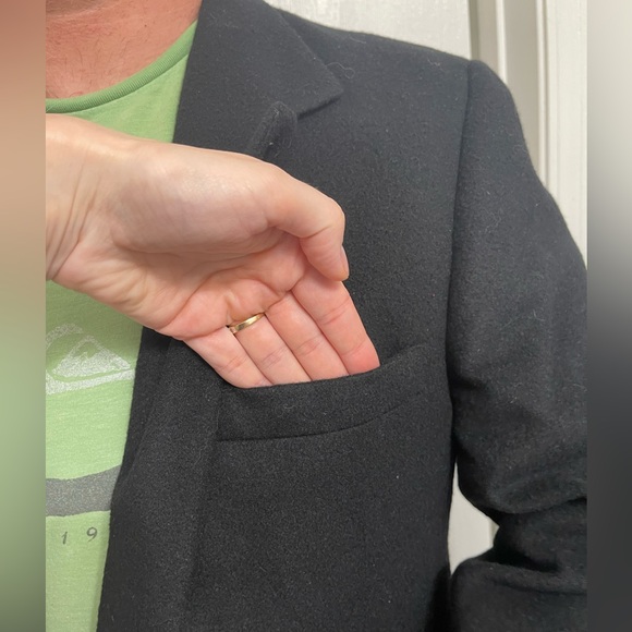 Barrister expressly for Walkers 100% cashmere black men’s blazer - Picture 8 of 15